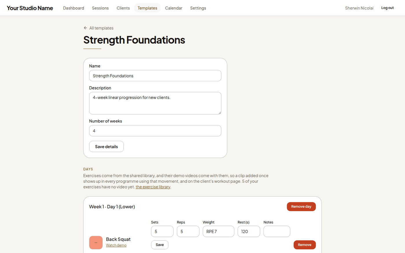 Program Builder